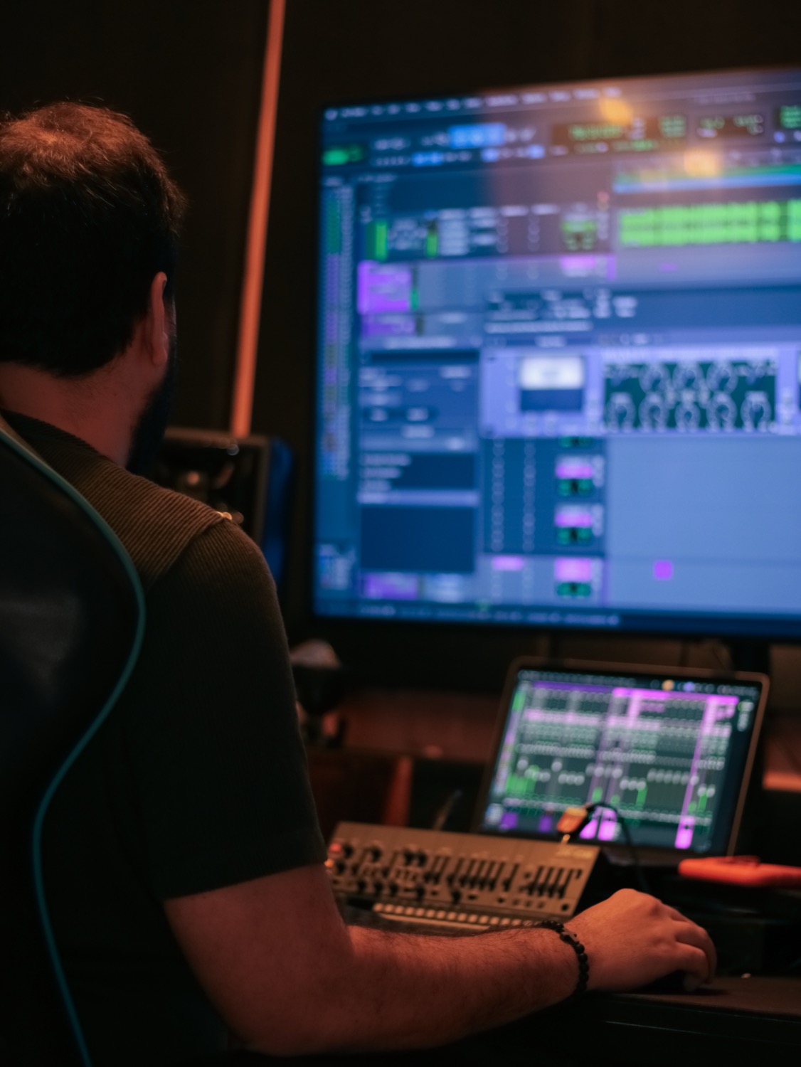 Produção musical em DAW no Fonse Estúdio